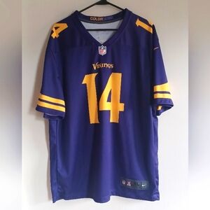 Nike Stefon Diggs #14  Minnesota Vikings Football Jersey
